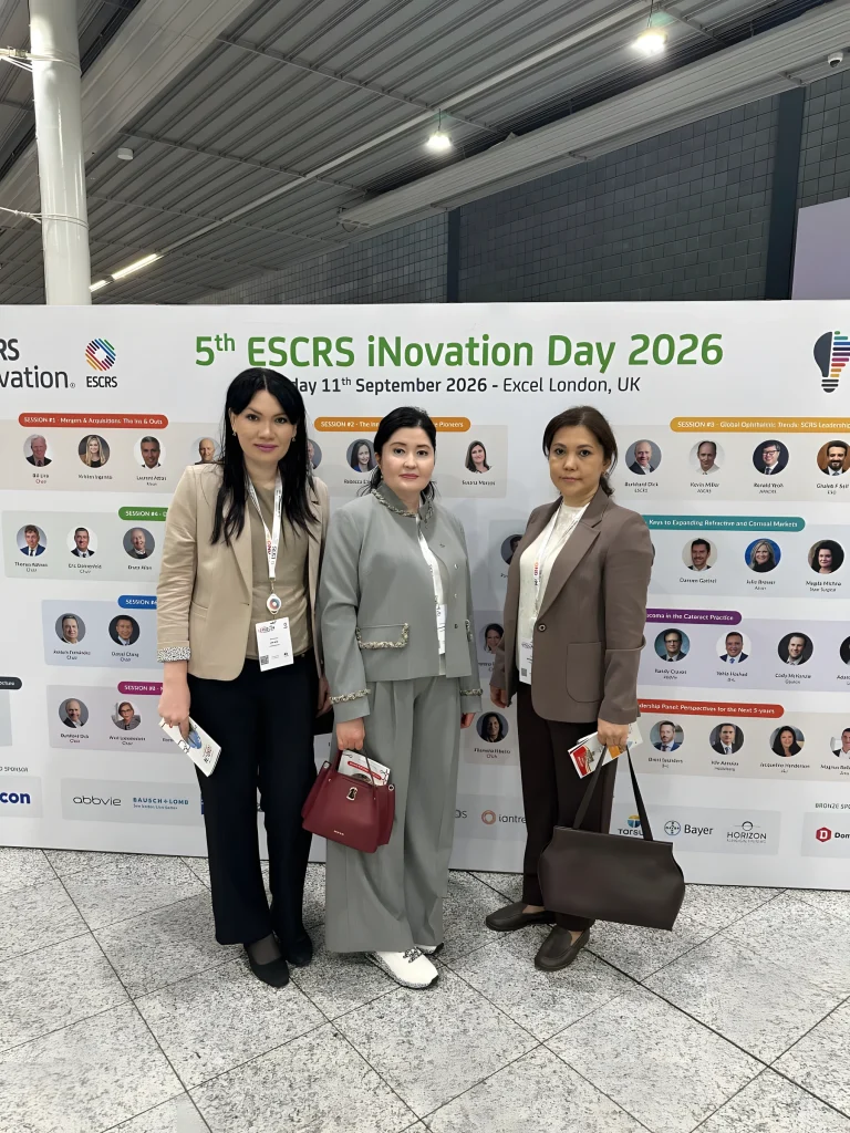 Врачи SAIF OPTIMA на конференции ESCRS iNovation Day 2026 в Лондоне